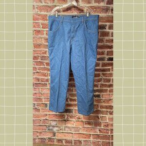 Vintage Men's KMART Basic Editions Comfort Action Stretch Denim Jeans  40 x 29